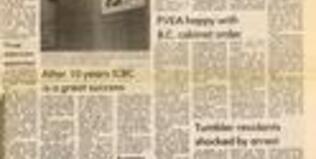 Tumbler Ridge Chronicle-Mountaineer. Volume 1, Number 35, Wednesday, November 30, 1983