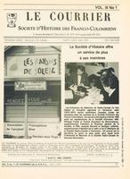 Le Courrier Vol. 3 No. 1