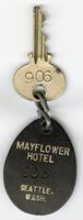 Mayflower Hotel room key