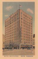 Hotel Mayflower 1940's postcard (reproduction)