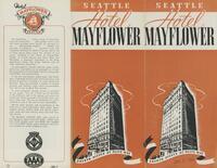 Hotel Mayflower orange/cream brochure