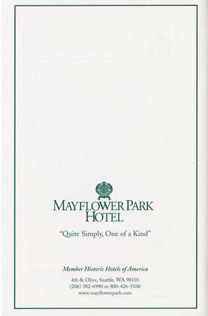 75th Anniversary brochure (back)