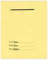 [Exercise book]