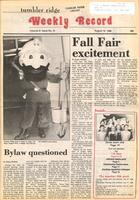 Tumbler Ridge Weekly Record July-August, 1988