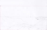 False Creek Small Panel Drawing