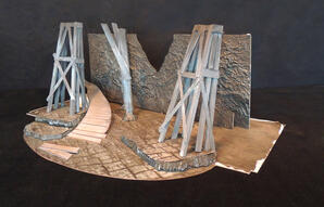 Beneath Springhill model right view