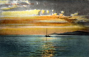 Sunset, English Bay, Vancouver, Canada (Front)