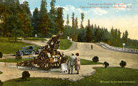 Entrance to Stanley Park and Captured German Gun, Vancouver, B.C.