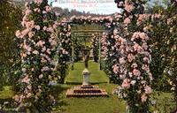 The sundial, Butchart's Gardens, Victoria, B.C.