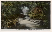 A beautiful drive, Stanley Park, Vancouver, B.C.
