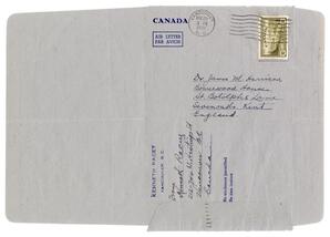 Letter from Racey to Harrison, Mar. 22, 1948 (verso)