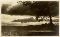 A stormy sunset, English Bay, Vancouver, B.C.