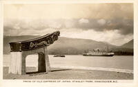 Prow of Old Empress of Japan, Stanley Park, Vancouver B.C.