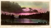 Sunset, Lost Lagoon, Stanley Park, Vancouver B.C.