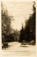 Suspension Bridge over Capilano Canyon, Vancouver B.C.