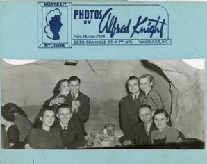 The Cave souvenir photograph 1943