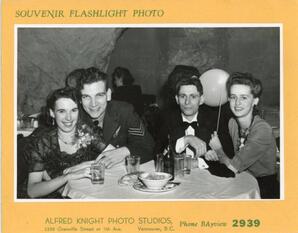 The Cave souvenir photograph 1940