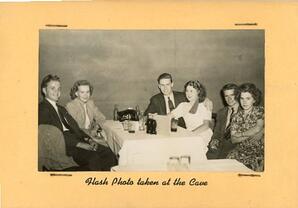 The Cave souvenir photograph 1940
