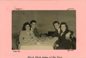 The Cave souvenir photograph 1943