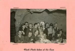 The Cave souvenir photograph 1940