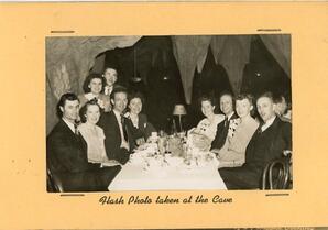 The Cave souvenir photograph 1940