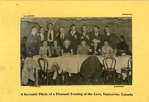 The Cave souvenir photograph 1940
