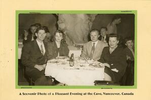 The Cave souvenir photograph 1940