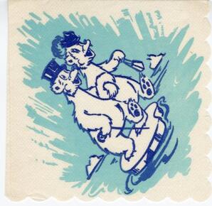 Arctic Club napkin