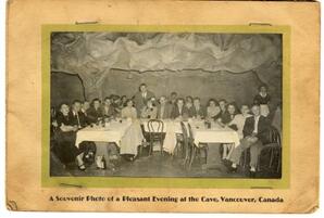The Cave souvenir photograph