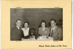 The Cave souvenir photograph
