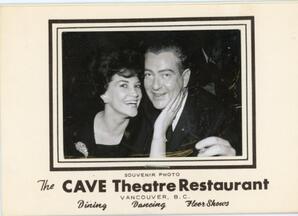 The Cave souvenir photograph 1960