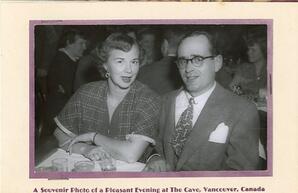 The Cave souvenir photograph 1952