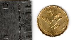 2006 Canadian $1 Olympic Lucky Loonie Dollar Coin