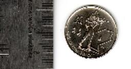2007 Canadian 25-Cent Vancouver 2010 Olympics: Biathlon Quarter Coin