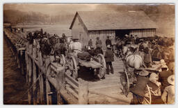 Scene at wharf