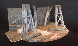 Beneath Springhill model left view