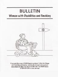 Bulletin: Women with Disabilities and Smoking