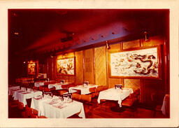 Interior of Marco Polo Restaurant