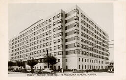 Student Nurses' Residence, The Vancouver General Hospital (Front)
