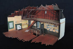 Diary of Anne Frank model right view