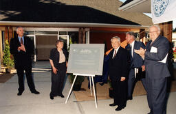 Applause for St. John's College UBC plaque
