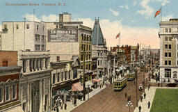 Government Street. Victoria, B.C. (Front)