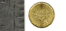 2021 (1896-) Canadian $1 Klondike Gold Rush 125th Anniv Uncoloured Loonie Coin
