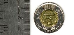 2018 Canadian $2 Armistice 100th Anniv Remembrance Non-Coloured Poppy Toonie Coin