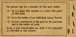 Scrip Book - Back
