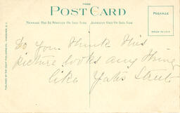 Dominion Hotel and Yates Street, Victoria, B.C. (Back)