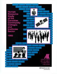 Human Resource Study of the Canadian Community Colleges and Institutes Sector