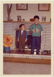 David and Brian at home