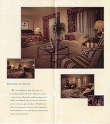 Mayflower Park Hotel brochure (pages 3-4)
