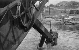 Ajax dredging the Powell River [graphic materials]